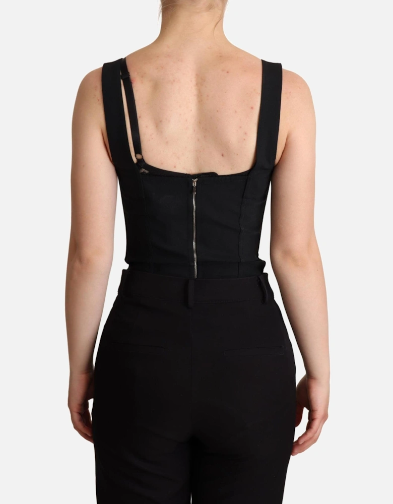Dolce Gabbana Lace Camisole Top Women - Black Dresses