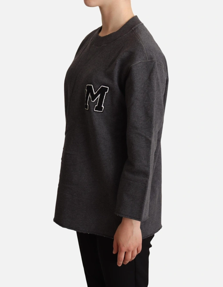 Dolce Gabbana Pullover SweaterLong Sleeve Women - Gray