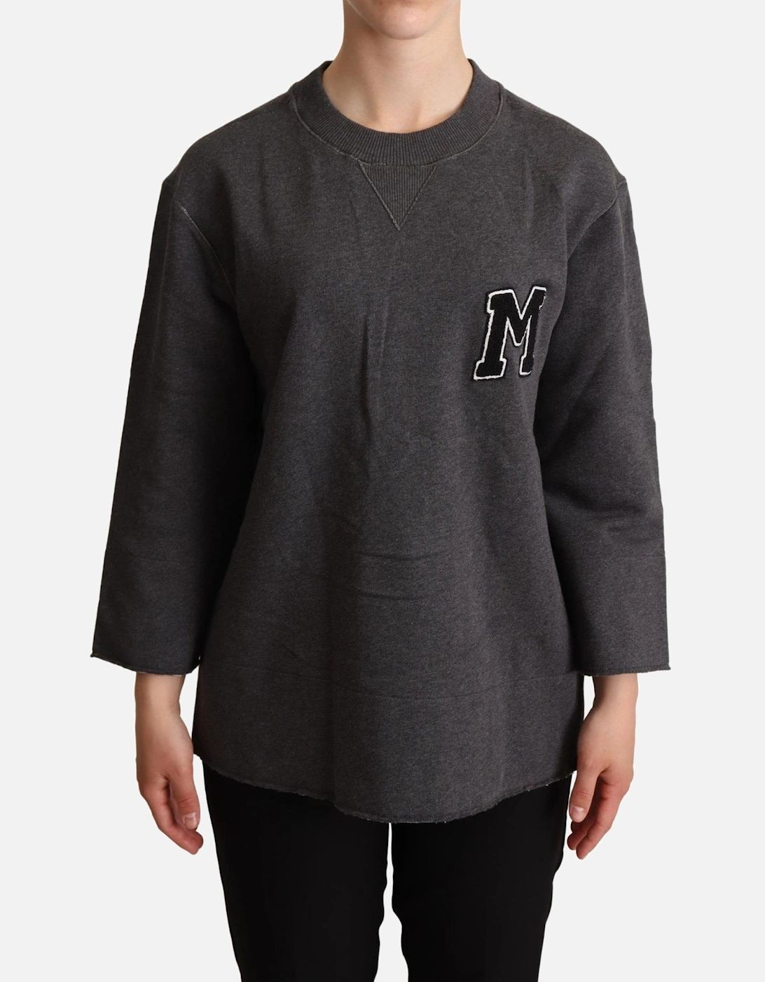 Dolce Gabbana Pullover SweaterLong Sleeve Women - Gray, 5 of 4