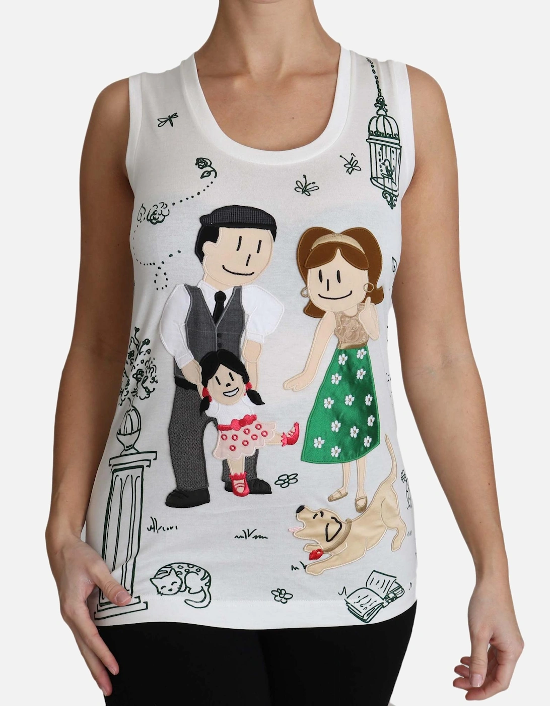Family Tank Top TSH3162 Women - White T-Shirts