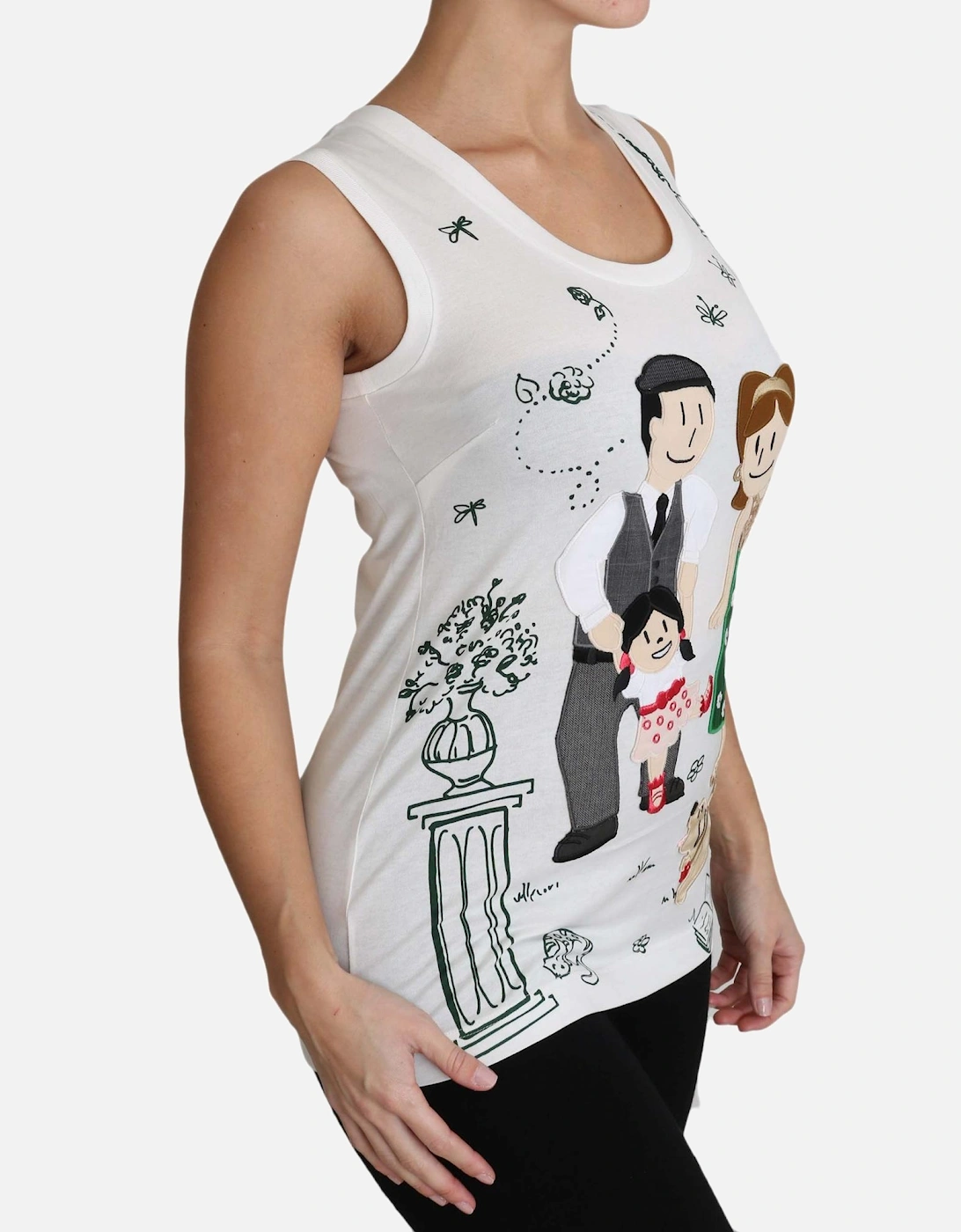 Family Tank Top TSH3162 Women - White T-Shirts