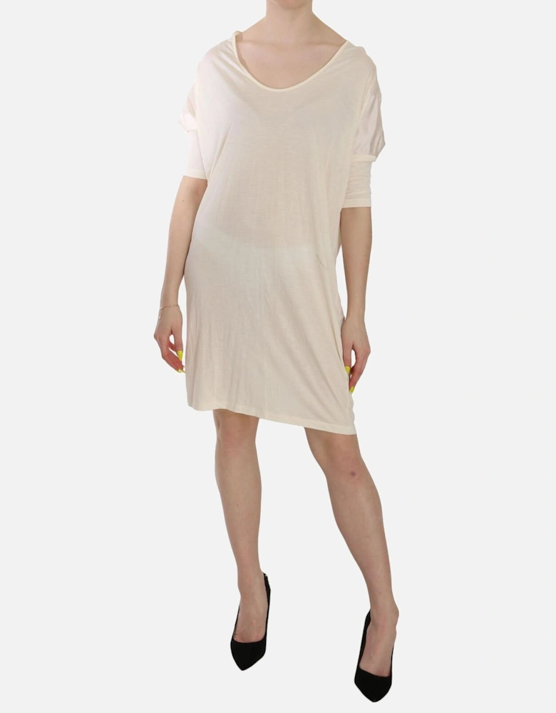 TShirt Dress Women - Cream Dresses