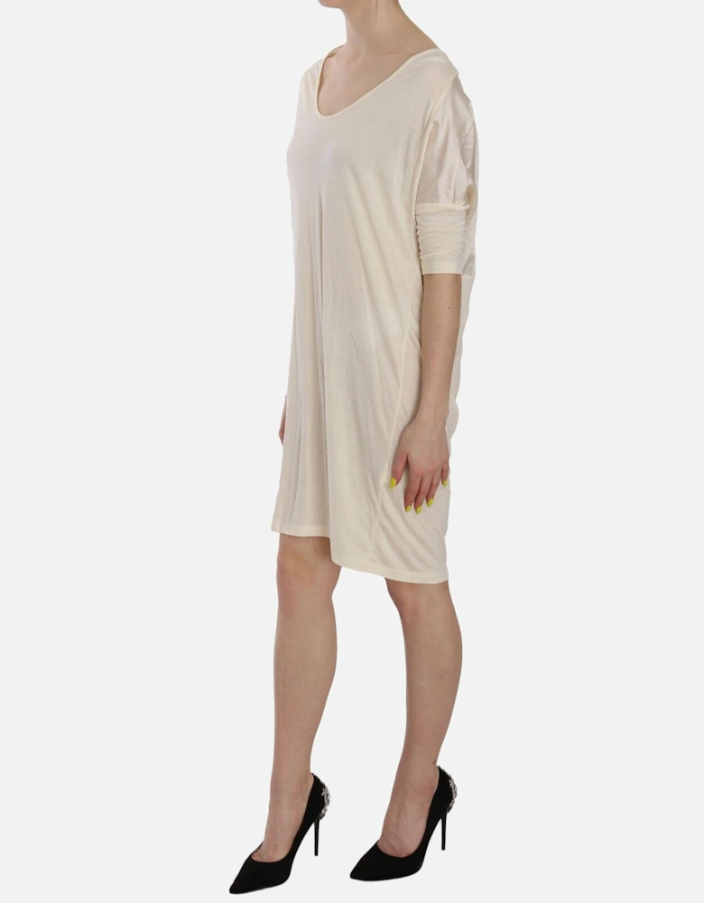 TShirt Dress Women - Cream Dresses