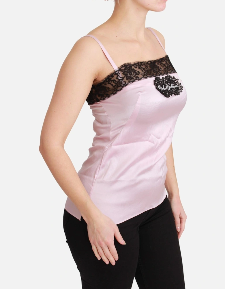Dolce Gabbana Sleeveless Camisole Top Women - Silver T-Shirts