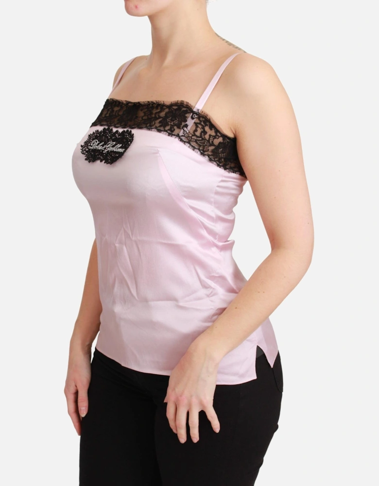 Dolce Gabbana Sleeveless Camisole Top Women - Silver T-Shirts