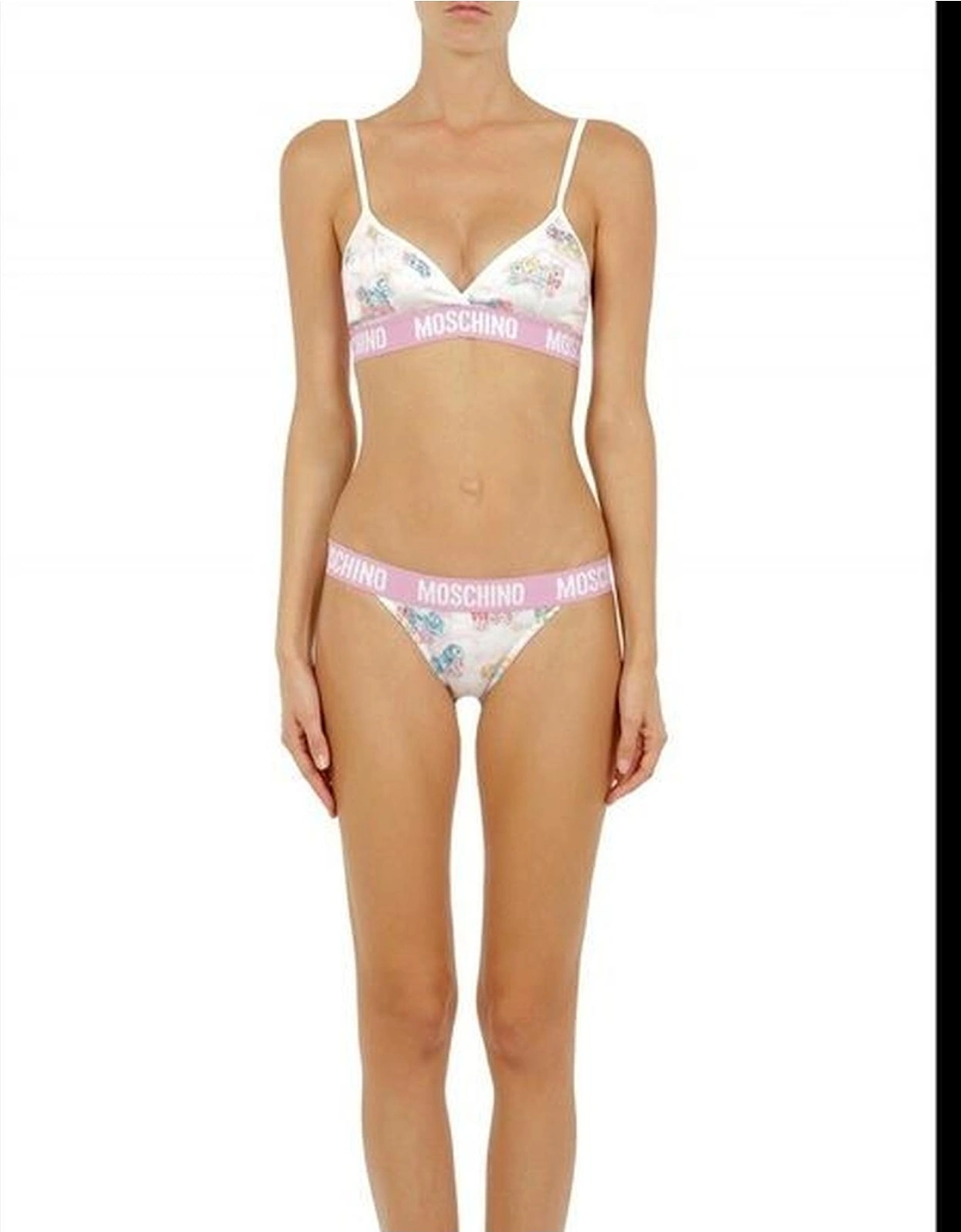 TSH5090 Floral Bikini Set Women - White Swimwear, 7 of 6