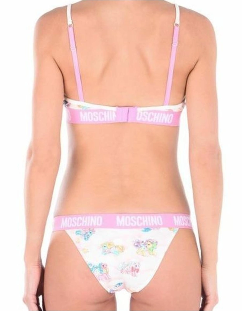 TSH5090 Floral Bikini Set Women - White Swimwear