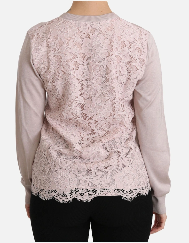 Dolce Gabbana Cashmere Cardigan Women - Pink Sweaters