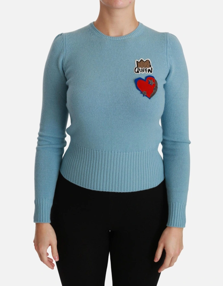 Dolce Gabbana Cashmere Sweater Women - Blue