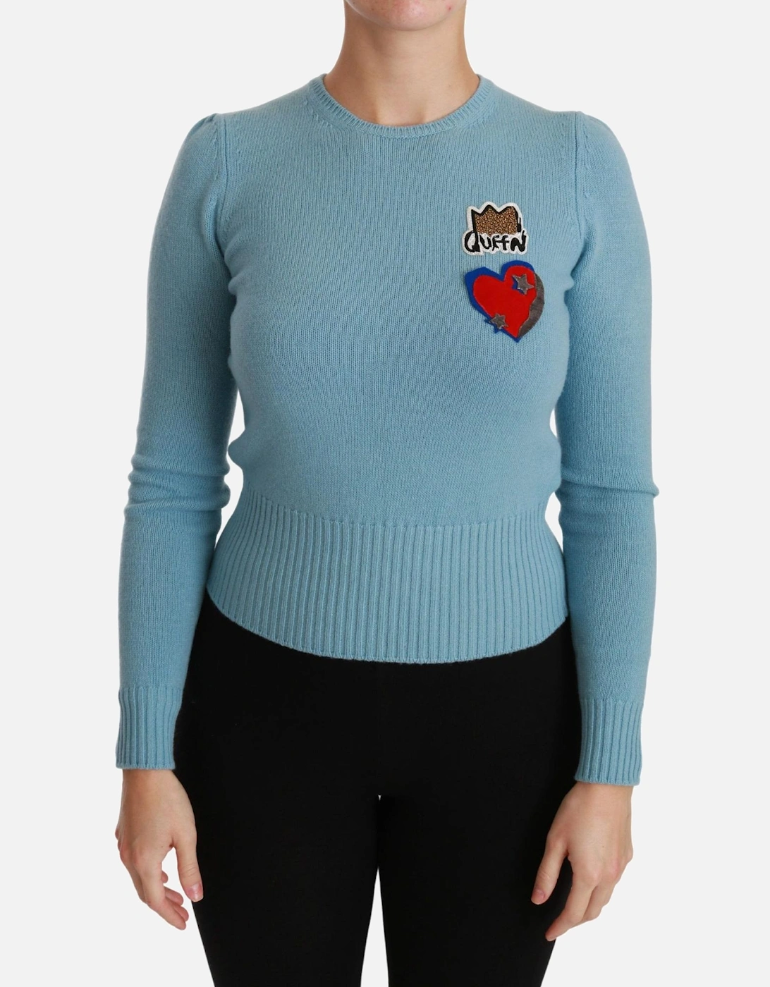Dolce Gabbana Cashmere Sweater Women - Blue, 6 of 5
