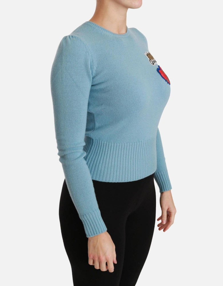 Dolce Gabbana Cashmere Sweater Women - Blue