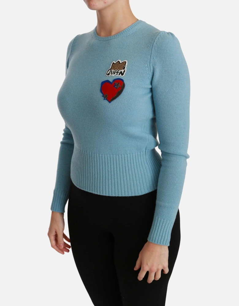Dolce Gabbana Cashmere Sweater Women - Blue
