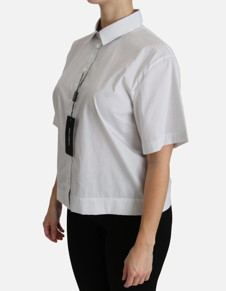 Dolce Gabbana TSH4314 Short Sleeve Shirt Women - White