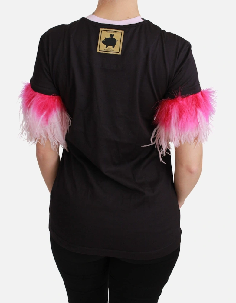 Piggy TShirt TSH4555 Women - Black T-Shirts
