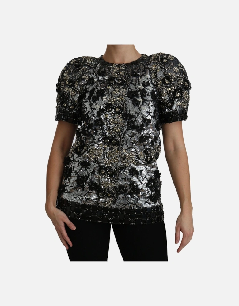 Gorgeous New Blouse with Tags 100% Authentic Women - Black T-Shirts