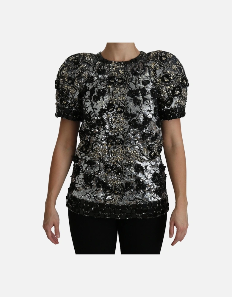 Gorgeous New Blouse with Tags 100% Authentic Women - Black T-Shirts