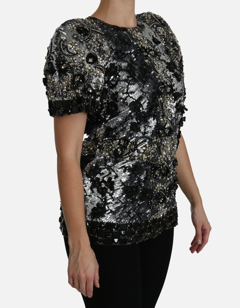 Gorgeous New Blouse with Tags 100% Authentic Women - Black T-Shirts