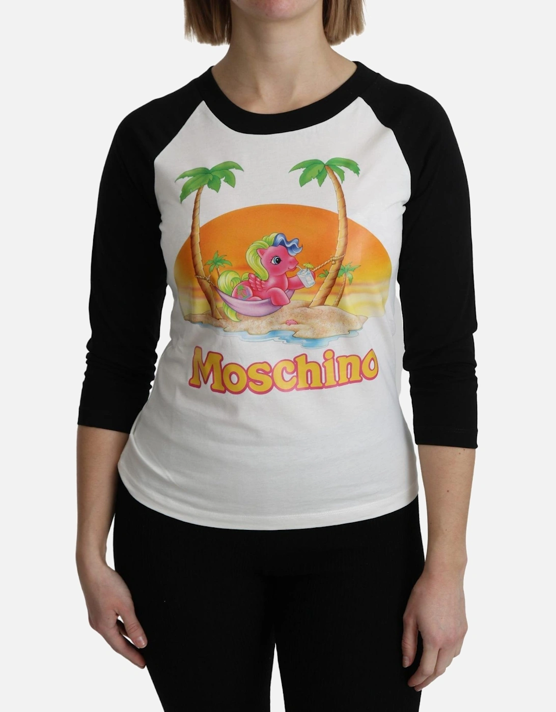 My Little Pony Baseball Tee TSH5086BG Women - White T-Shirts, 6 of 5