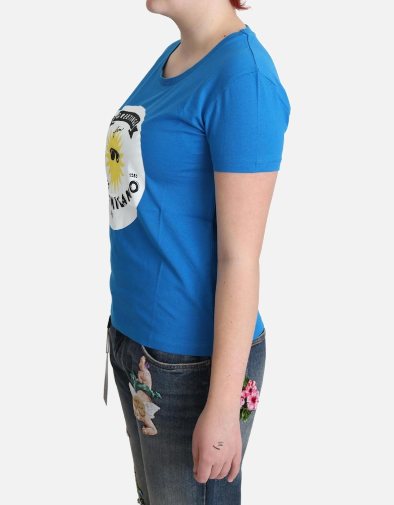 Sunny Milano Graphic Tee Women - Blue T-Shirts