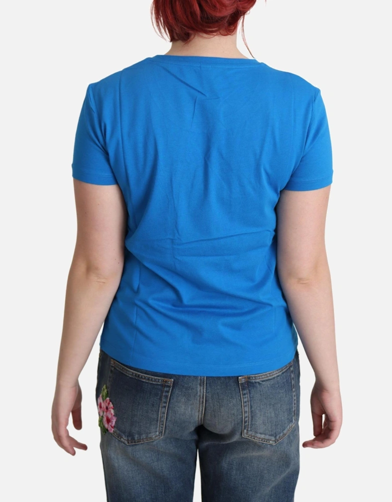Beach Scene Graphic Tee Women - Blue T-Shirts
