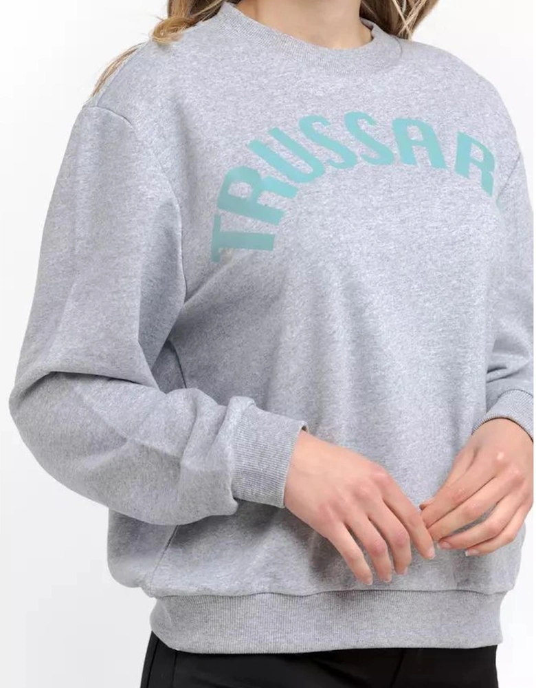 Crew Neck Sweatshirt TR21544 Women - Gray Sweaters