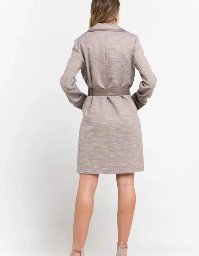 Tweed Coat Model TR21526 Women - Beige Jackets