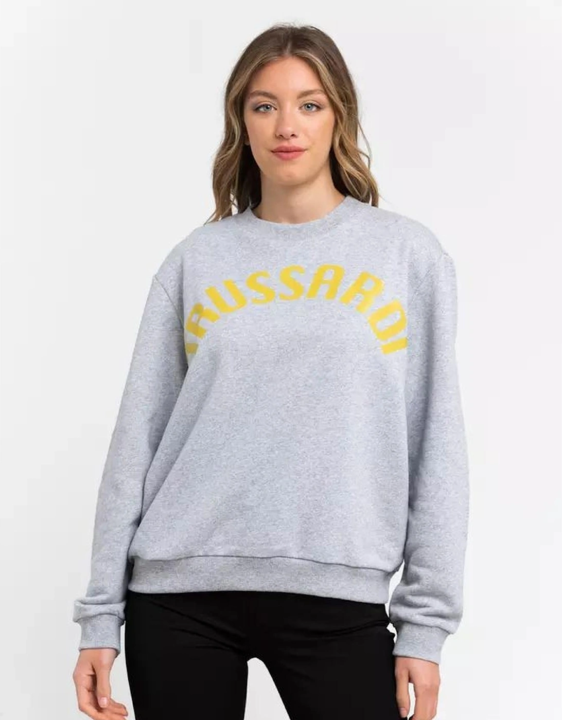 Crew Neck Sweatshirt TR21545 Women - Gray Sweaters, 5 of 4