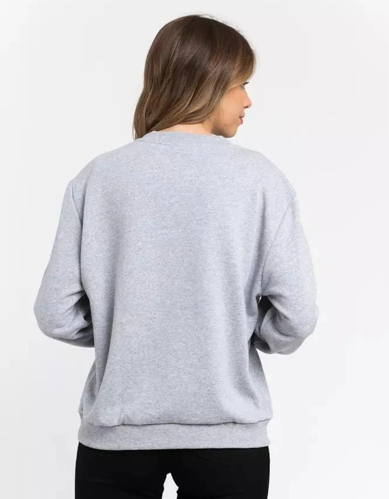 Crew Neck Sweatshirt TR21545 Women - Gray Sweaters