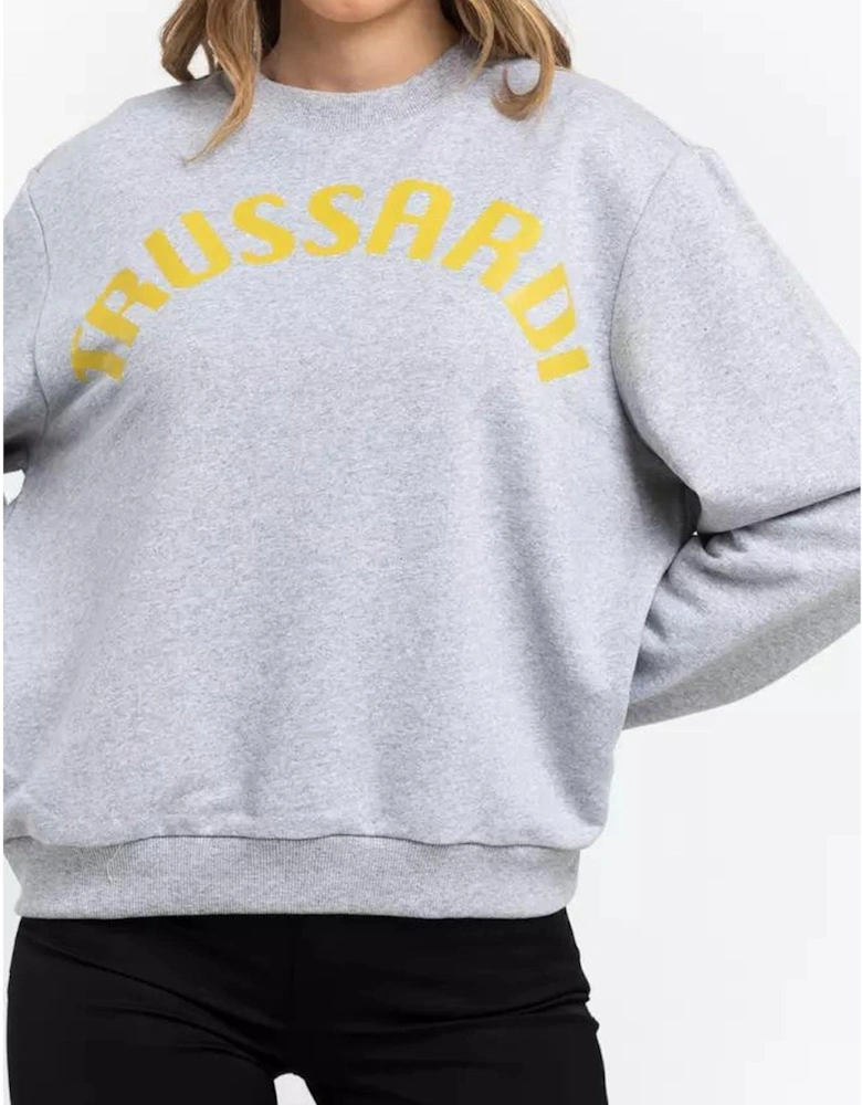 Crew Neck Sweatshirt TR21545 Women - Gray Sweaters