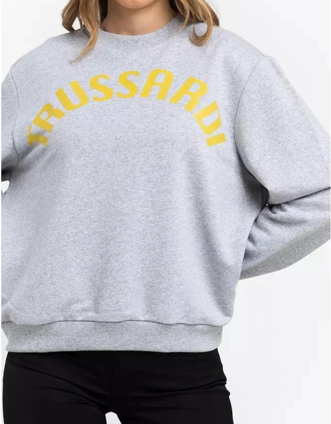 Crew Neck Sweatshirt TR21545 Women - Gray Sweaters