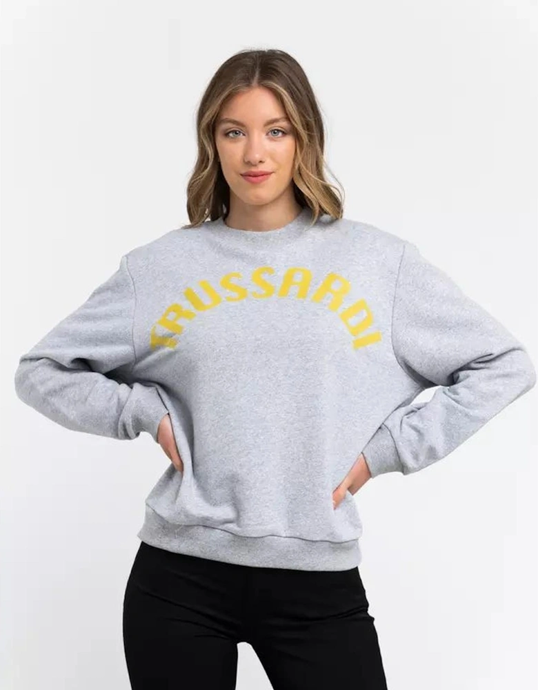 Crew Neck Sweatshirt TR21545 Women - Gray Sweaters
