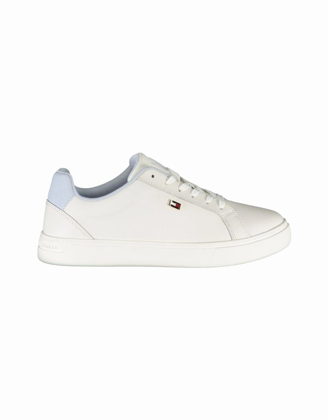 Contrast Detail Lace-Up Sports Footwear Women - White Sneakers, 4 of 3