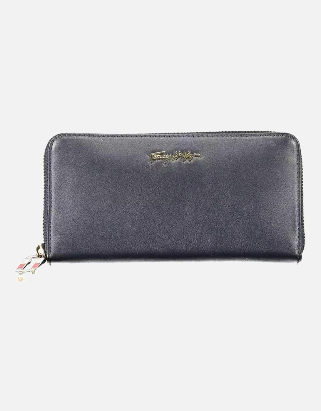 Tommy Hilfiger Women's Blue Multi-Compartment Wallet With Coin Purse And Zip - Size: One Size
