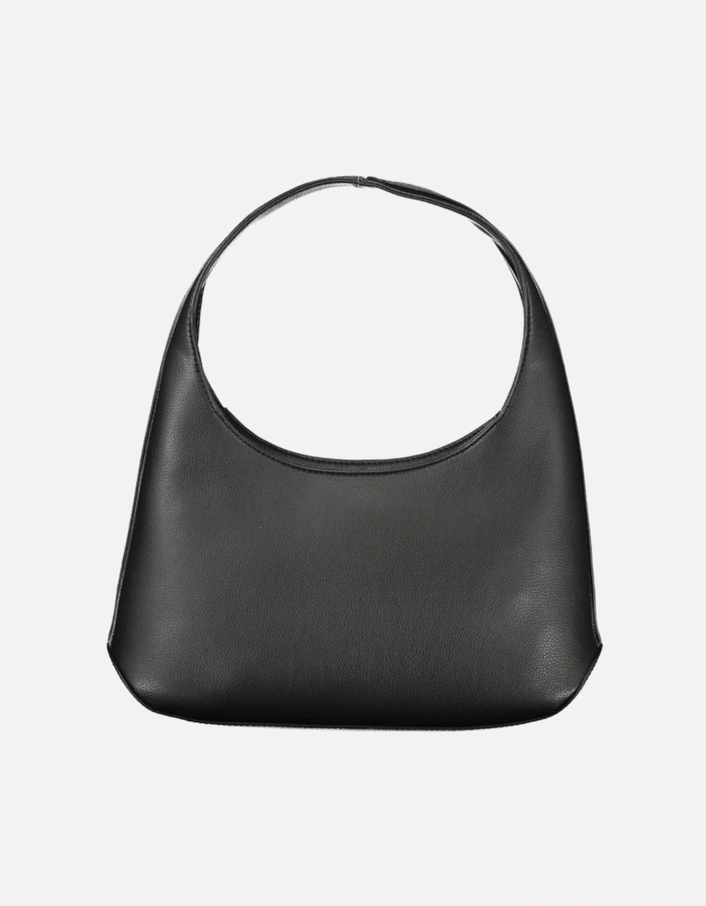 Black Polyester Handbag Women