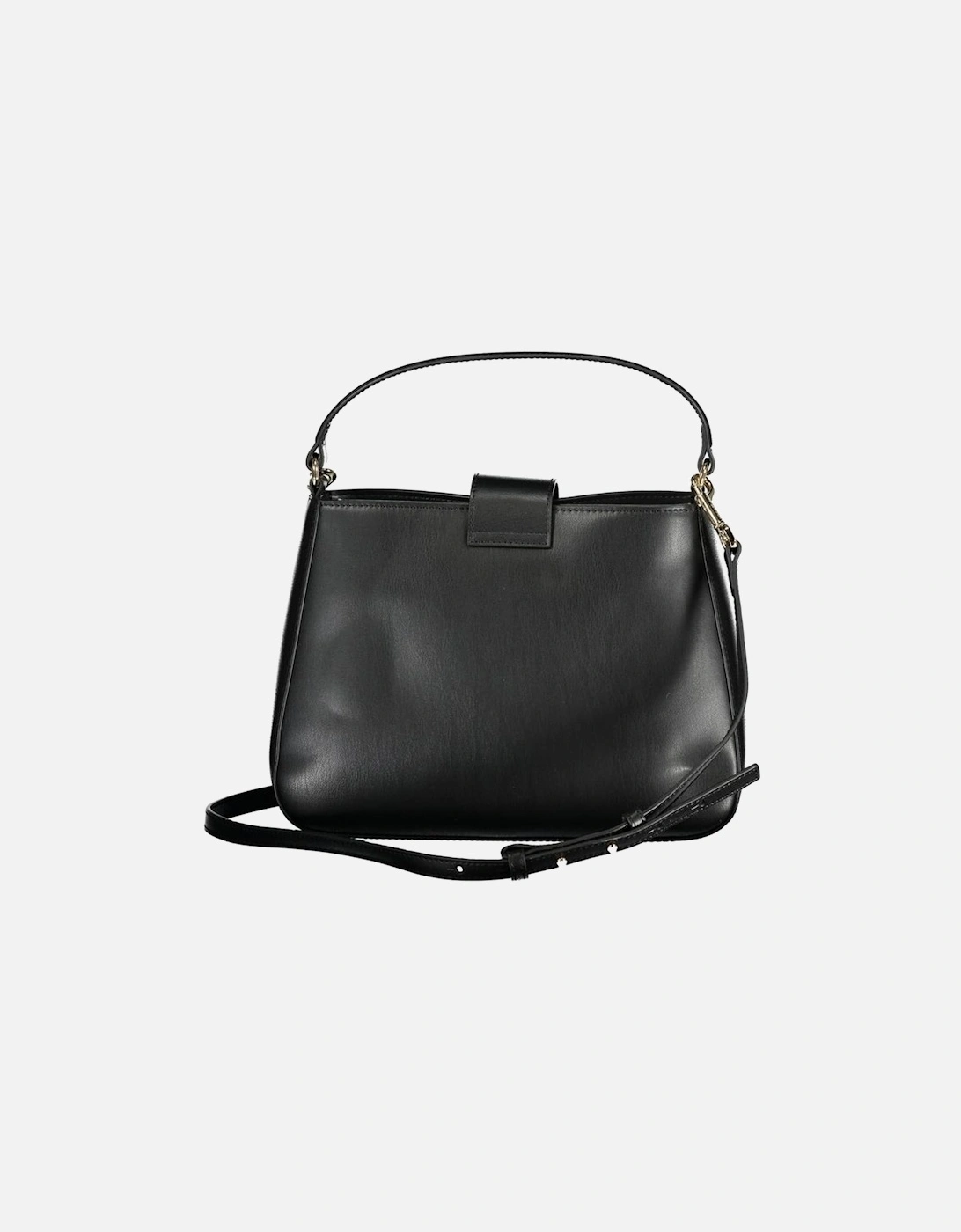 Shoulder Bag with Internal Pockets and Magnetic Closure Women - Black