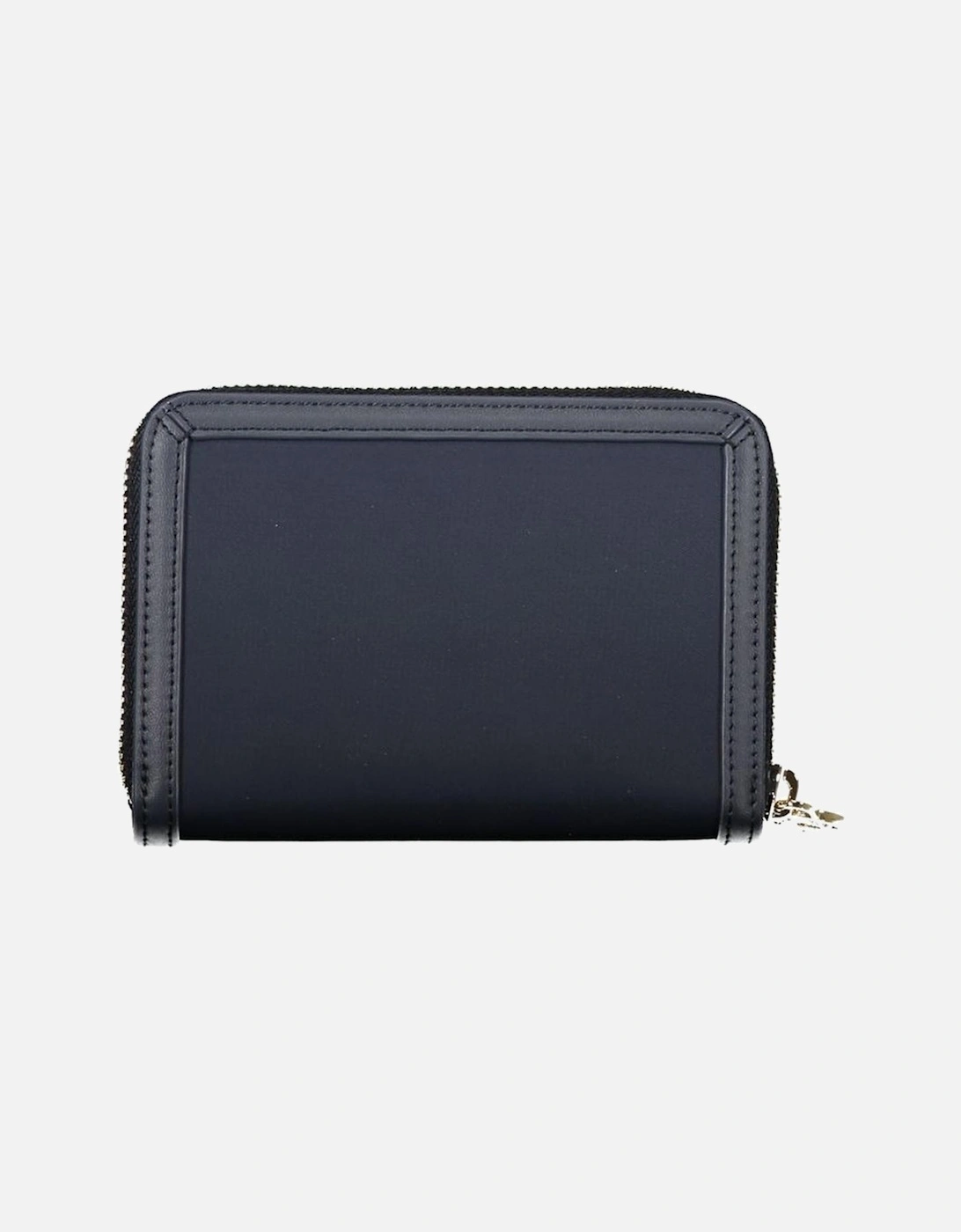 Recycled Polyester Wallet with Multiple Compartments and Logo Women -
