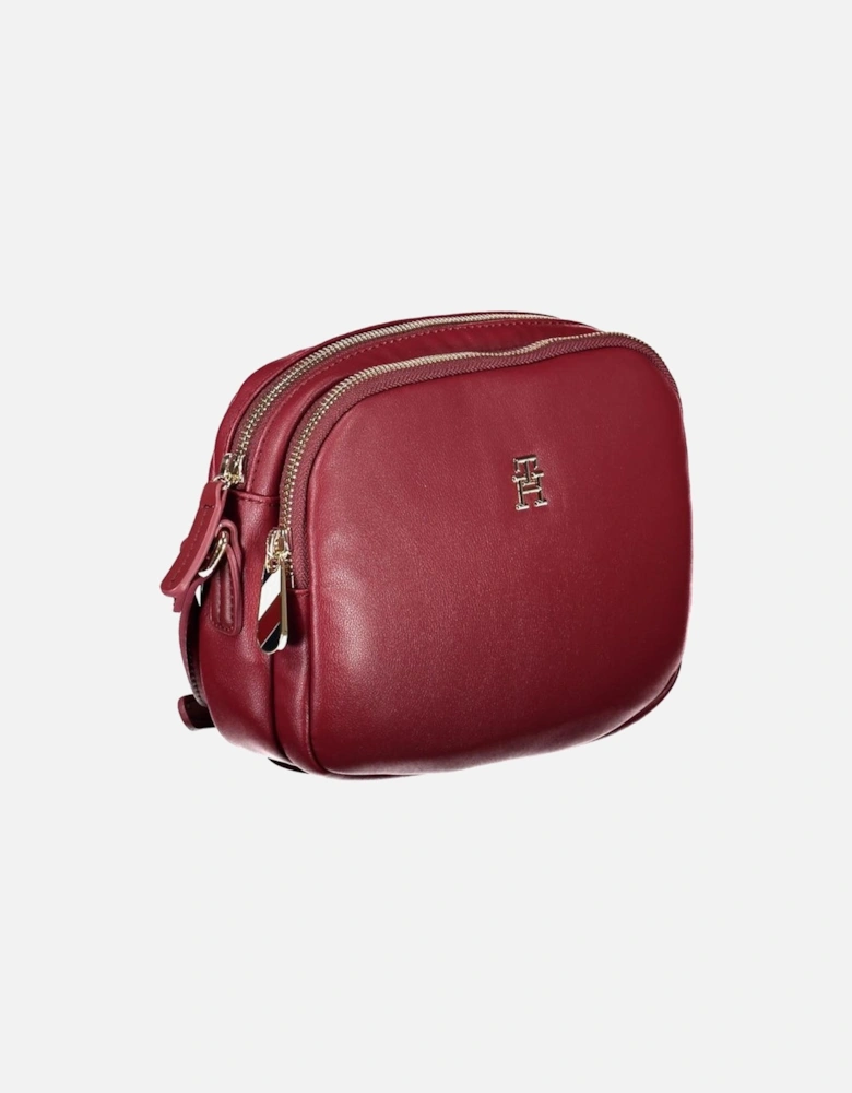Adjustable Shoulder Bag with Multiple Compartments and Logo Women -