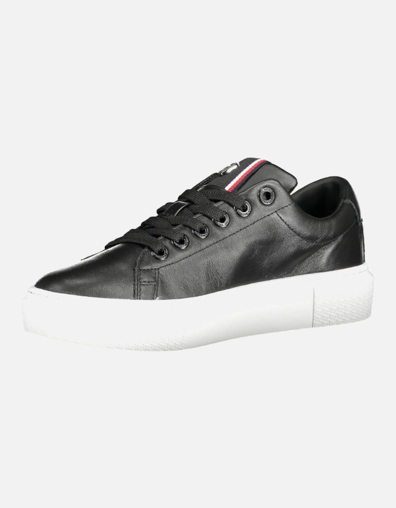 Laced Sports Shoe with Contrasting Details and Logo Print Women -