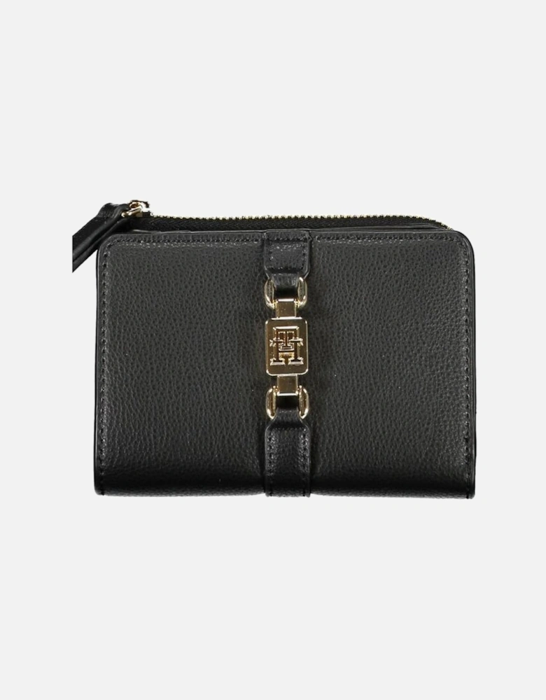 Recycled Polyester Wallet with Multiple Compartments and Contrasting