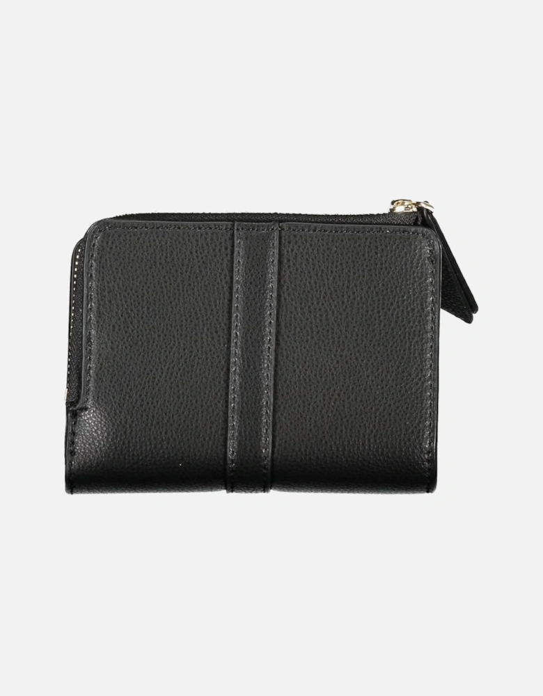 Recycled Polyester Wallet with Multiple Compartments and Contrasting