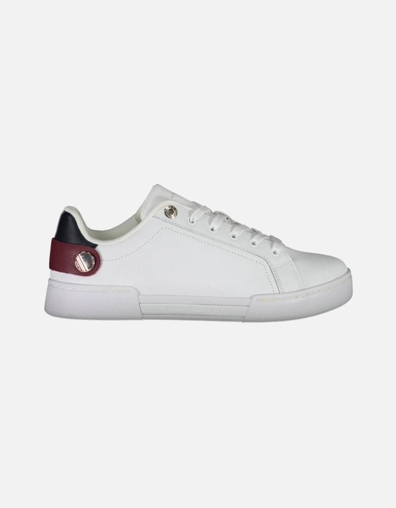 Contrasting Details Logo Sports Shoe Women - White Sneakers