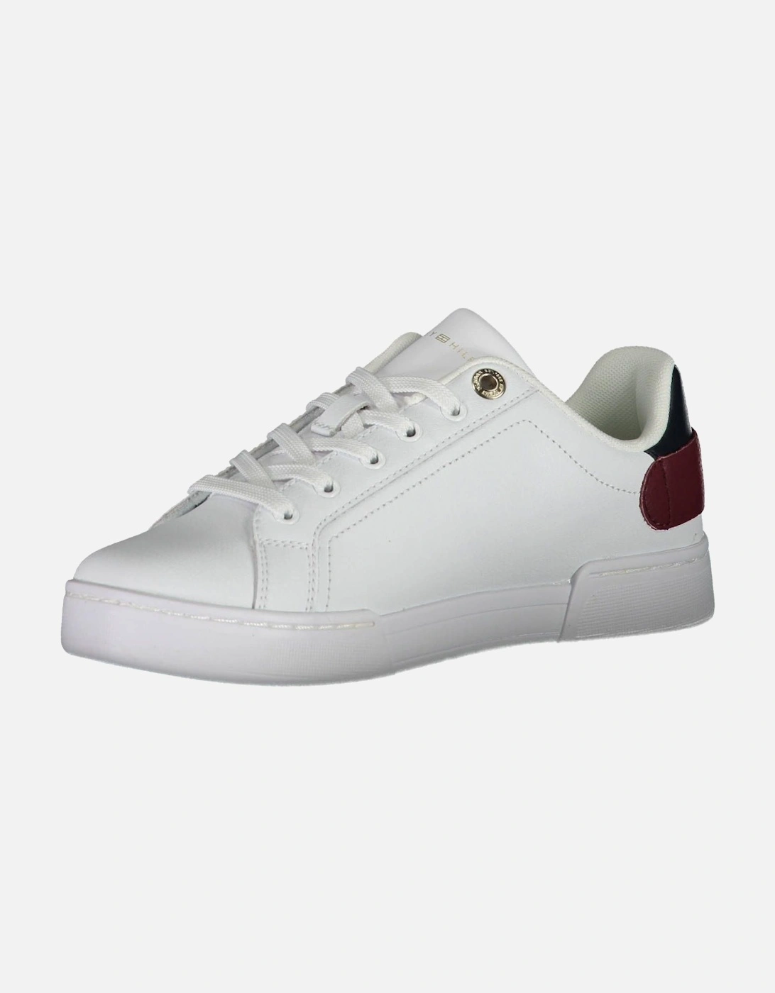 Contrasting Details Logo Sports Shoe Women - White Sneakers