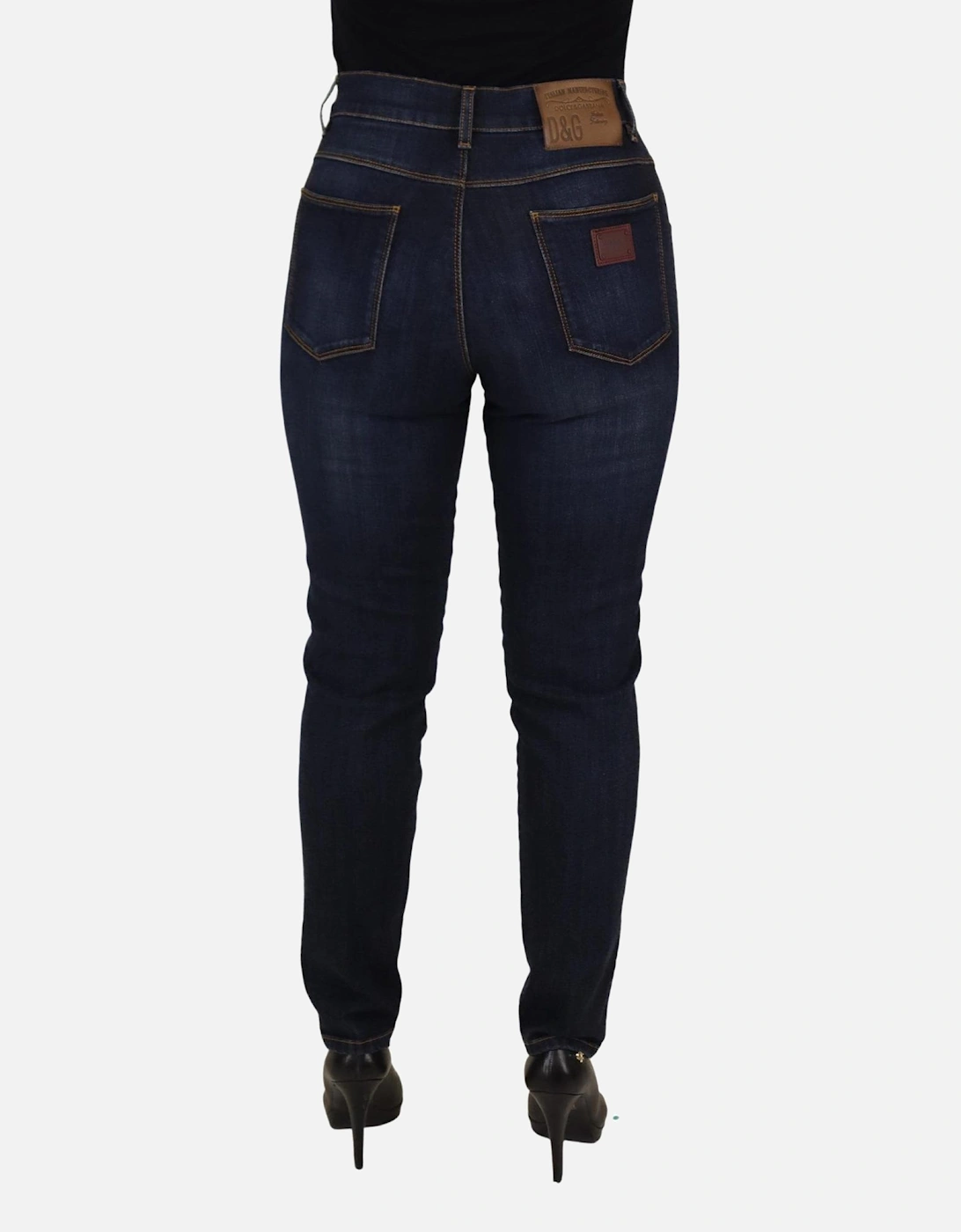 Dolce Gabbana Straight Leg Jeans Women - Blue Jeans