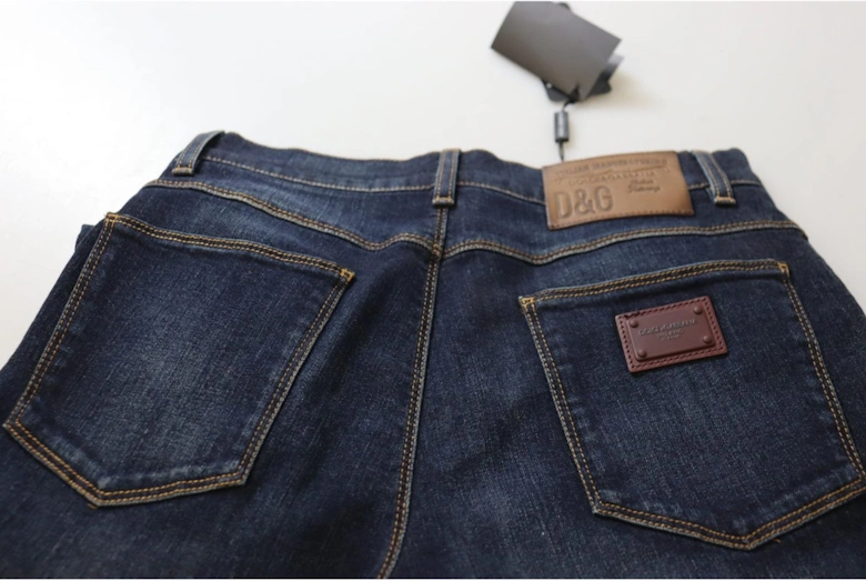 Dolce Gabbana Straight Leg Jeans Women - Blue Jeans