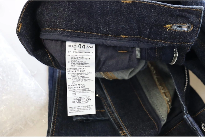 Dolce Gabbana Straight Leg Jeans Women - Blue Jeans