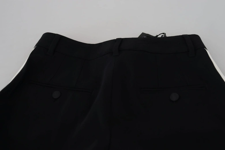 Wool Trousers StraightLeg Style Women - Black Jeans