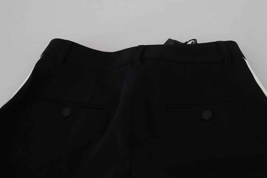 Wool Trousers StraightLeg Style Women - Black Jeans