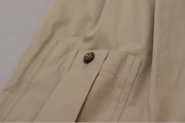 Relaxedfit Cargo Pants Women - Beige Jeans
