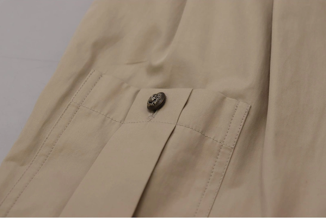 Relaxedfit Cargo Pants Women - Beige Jeans