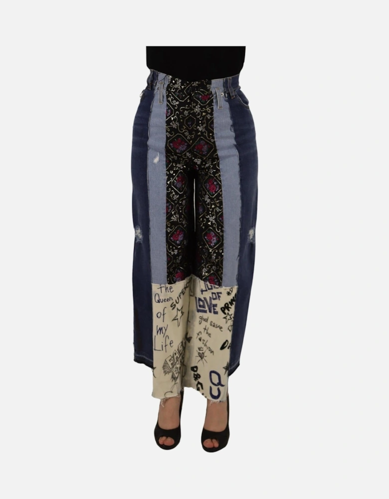 Dolce Gabbana Patchwork Jeans Women - Multicolor Jeans